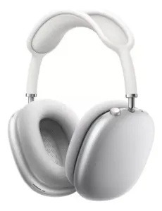 Fone De Ouvido S/ Fio Bluetooth Compatível Com Airpods Max Cor Prateado