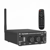Amplificador De Caixa De Som / Pré Fosi Bl20a Bluetooth Stereo Class D 100w