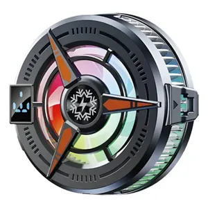 Cooler Gamer Para Celular Com RGB Gamer Magnético E Clipe Modelo - If-310 Cor Preto