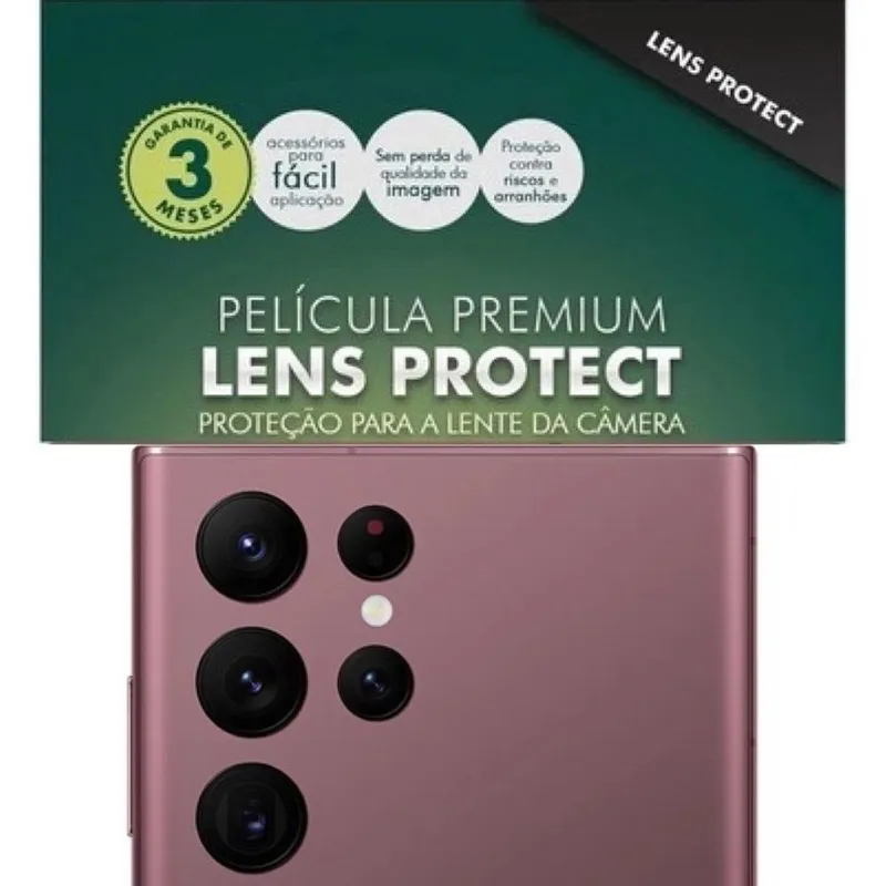 Película Hprime Lens Protect Galaxy S21 Ultra Câmera Hprime