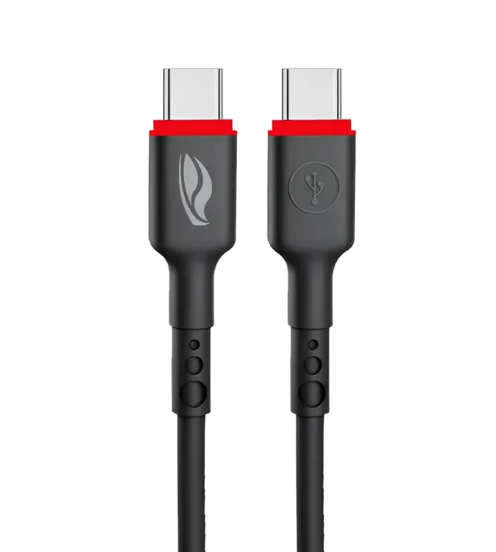 Cabo De Carregamento, C3tech, Usb Para Usb-c, 1m, Preto - Cb-c100bk