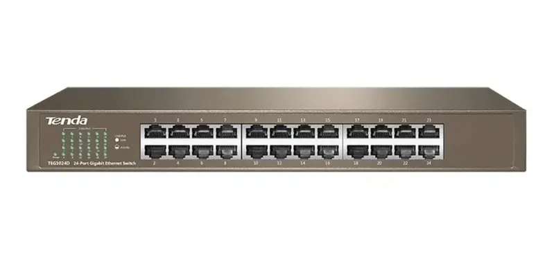 Switch Tenda Tef1024d 24 Portas 10/100