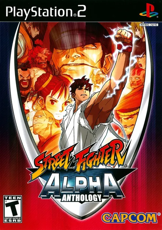 Jogo Street Fighter Alpha Anthology Ps2 Lacrado