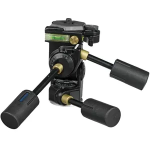 Cabeça Pan-tilt De Três Eixos Manfrotto 229 3d Super Pro - Suporta Até 12 Kilos