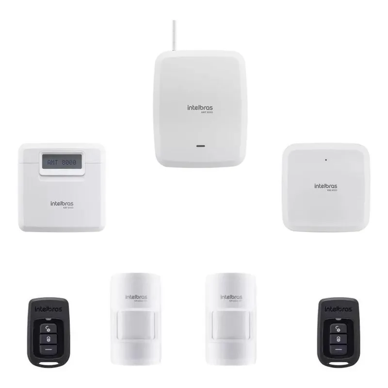 Kit De Alarme Central Amt 800 Intelbras