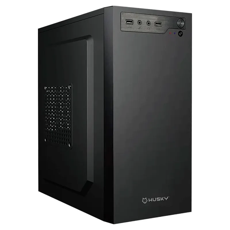 Gabinete Office Husky 100, Micro ATX, Mini ATX, Preto - HGO100PT