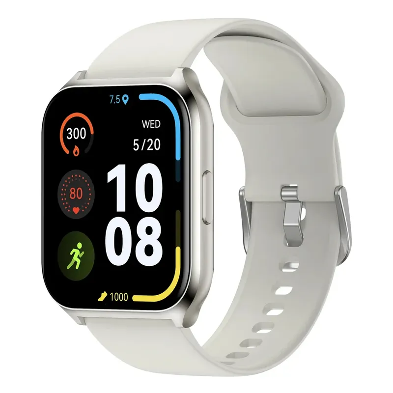 Smartwatch Haylou Watch Ls02 Pro, Android Ios, Tela 1.85 Polegadas, Prata
