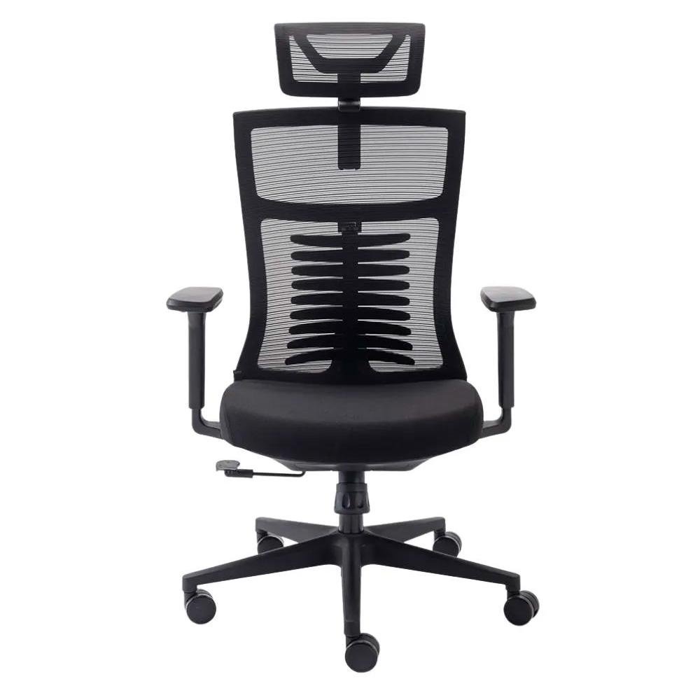 Cadeira Office Elements Vertta 150kg Reclinavel Braco 3D Preta