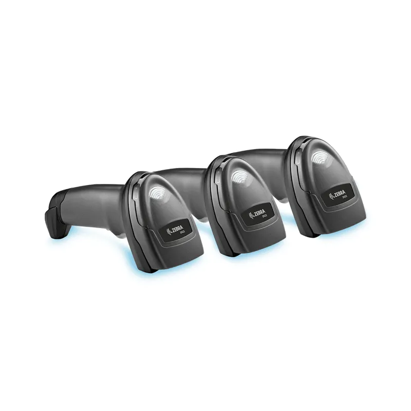 Kit Zebra Com 3 Leitores De Códigos De Barras Ds2208, Sem Suporte, 2D, USB
