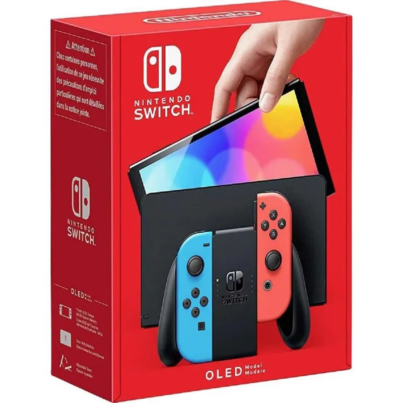 Nintendo Switch 64gb Oled Neon Blue