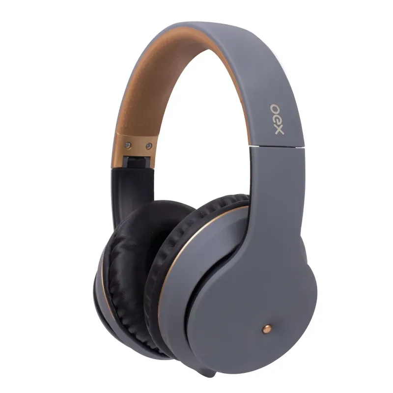 Fone de Ouvido Bluetooth, Oex Spot, Chumbo - Hs313