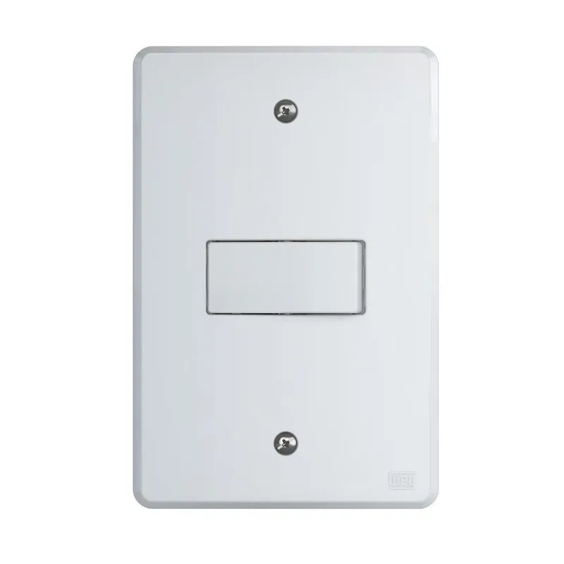 Conjunto Interruptor 4x2 | 1 Tecla Simples 10a 250v
