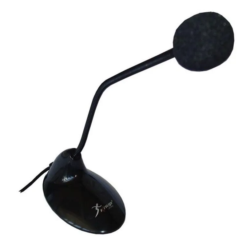 Microfone Dinâmico Knup, De Mesa, Chat de Jogos Online, Gravações - KP903