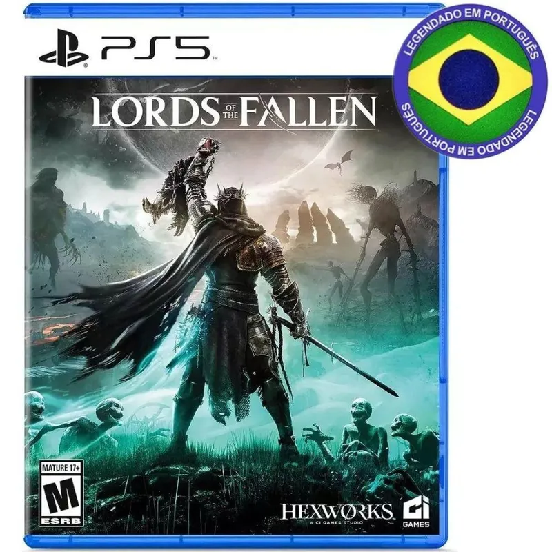 Jogo Lords Of The Fallen, Ps5, Legendado Em Português - Mídia Física