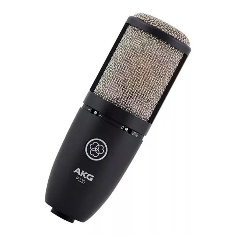 Microfone Akg P220, Condesador Profissional Estúdio