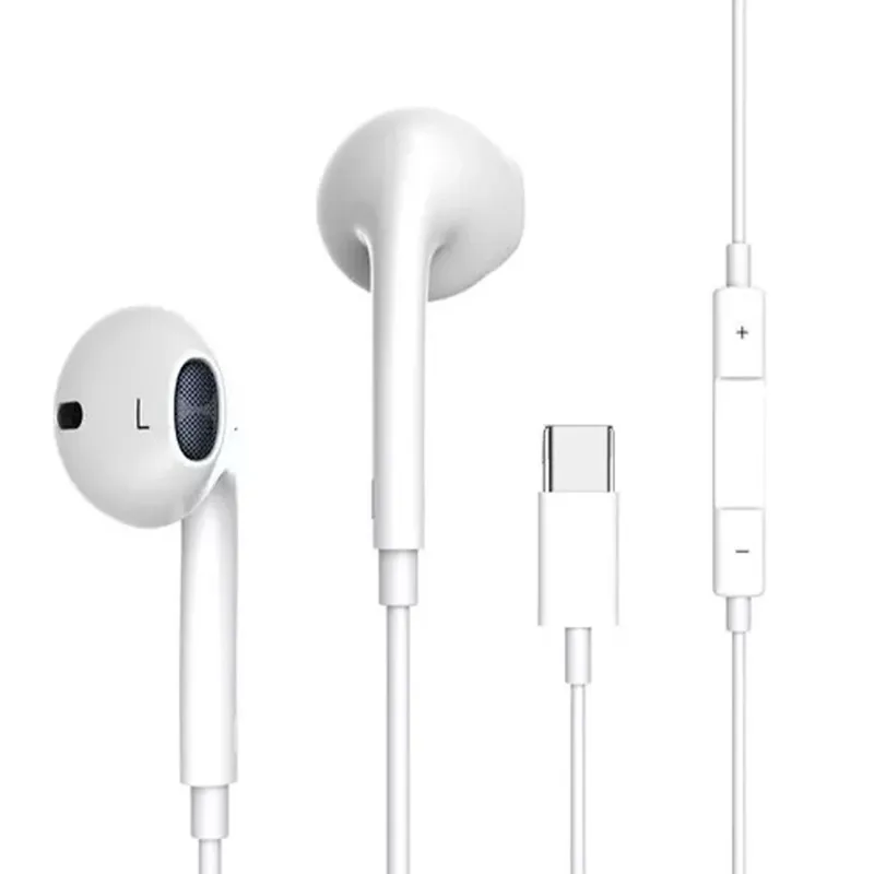 Fone De Ouvido Estéreo Gv Brasil, Microfone Integrado, Intra Auricular, Usb-c, Branco - Prf.45701
