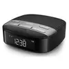 Rádio Relógio Philips Tar7606, Com Base De Carregamento Qi, Preto