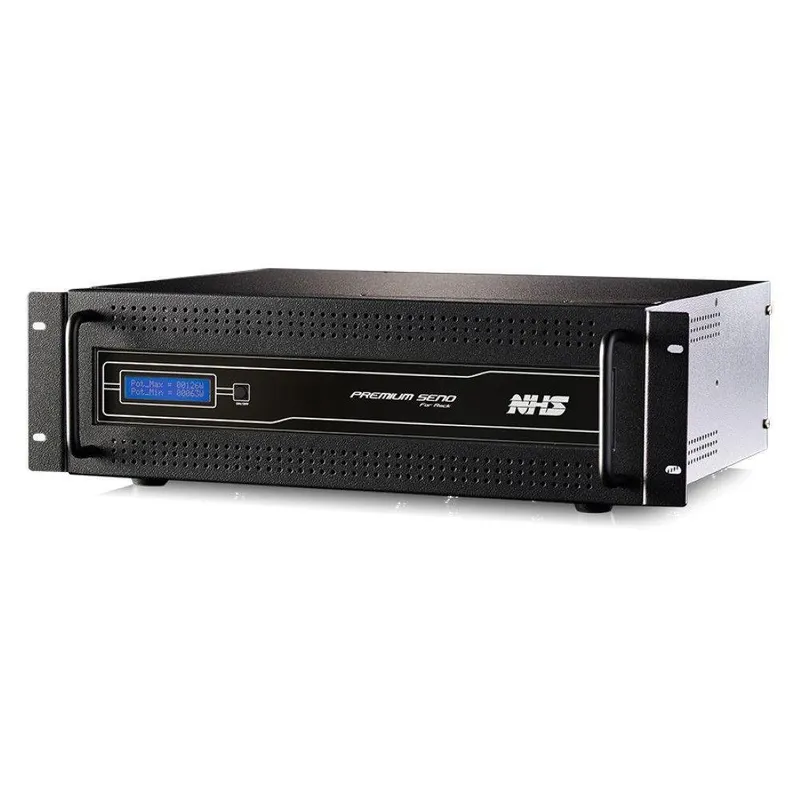 Nobreak NHS Premium PDV Senoidal Rack 3U 1500VA, Bivolt, com 4 Baterias 9AH e Interface USB