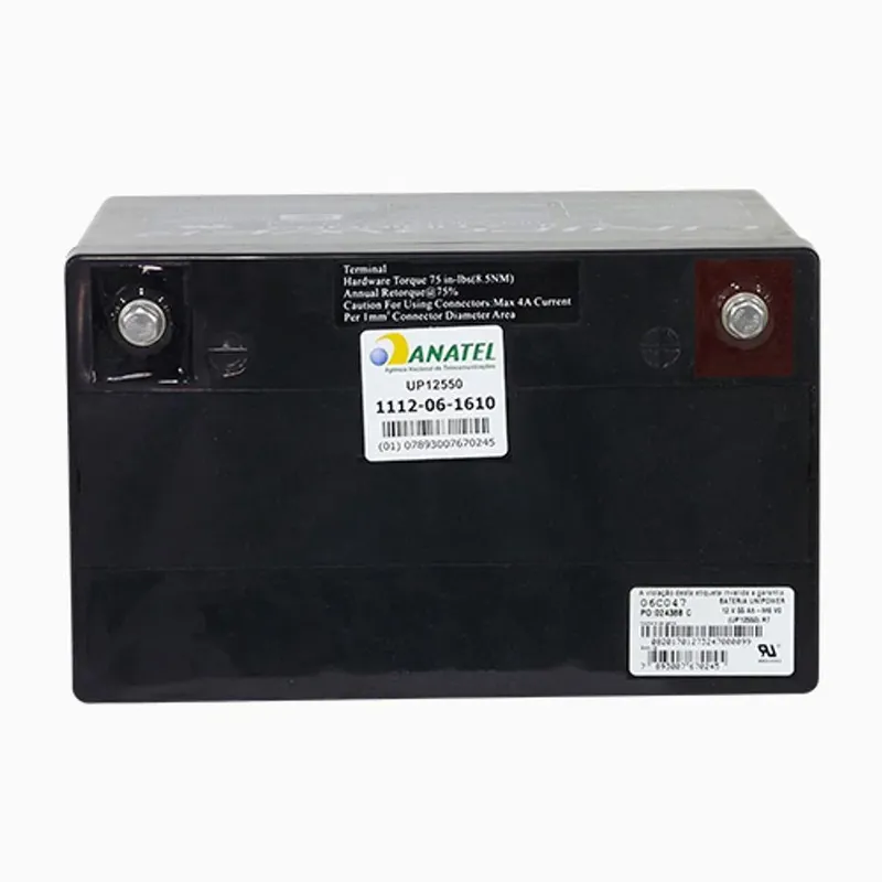 Bateria Estacionária Vrla 12v 55ah Mod.up12550
