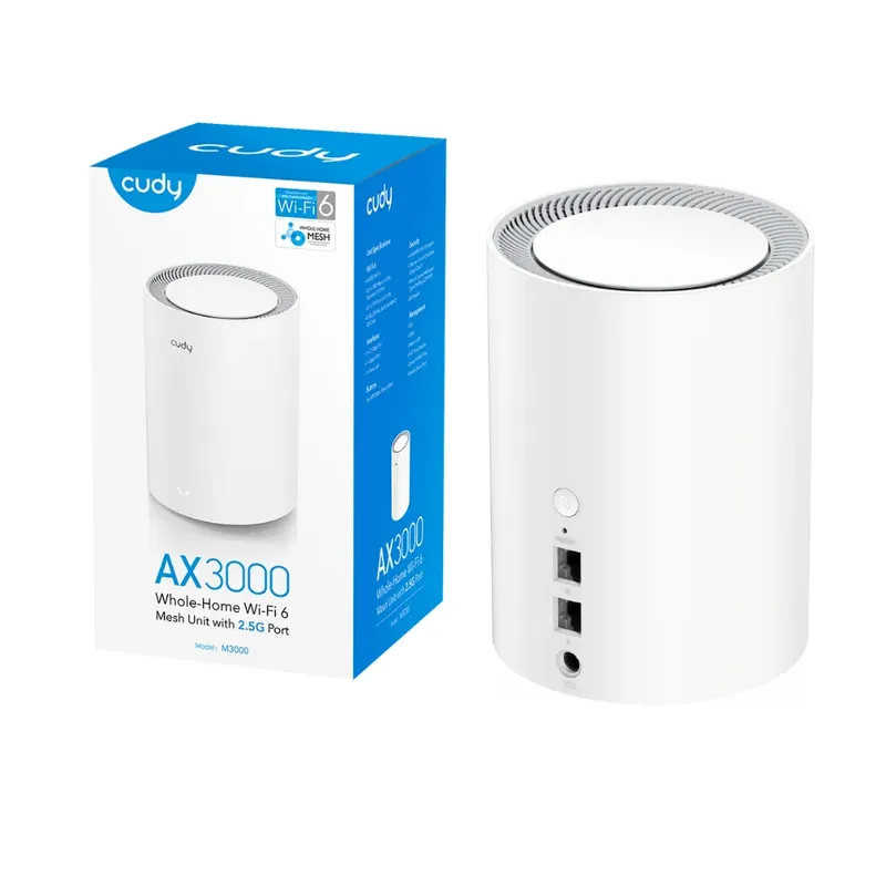 Roteador Sistema Mesh Ax3000 Wi-fi6 2.5g Branco