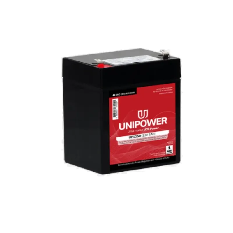 Bateria Nobreak 12v 5ah Unipower F187 Up1250