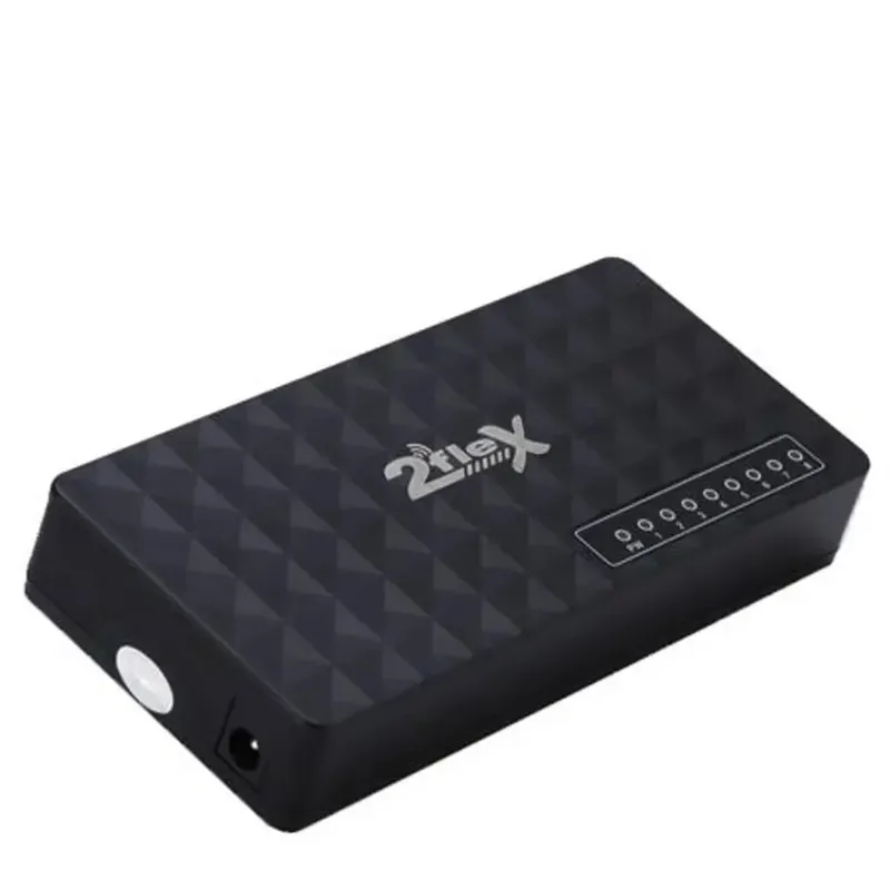 Switch 8 Portas 2f-n1008n 10/100 2mb Plug And Play Preto - 2flex