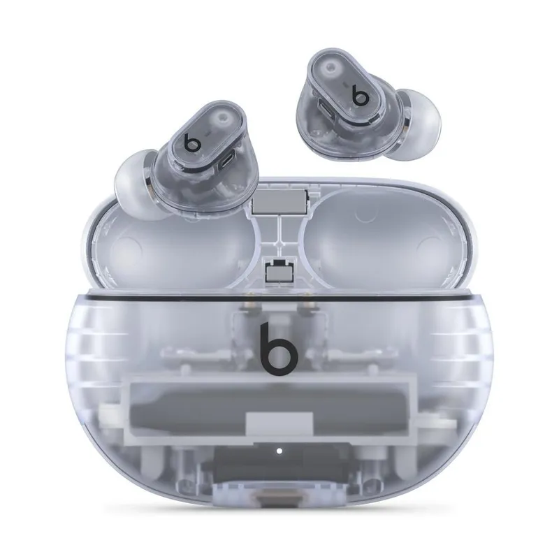 Fone de Ouvido Beats Studio Buds+, Wireless, Cancelamento de Ruído - Transparente - MQLK3BE/A