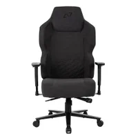 Cadeira Gamer Elements Magna, Até 150 kg, Ergonômica, Tecido Em Linho, Preto