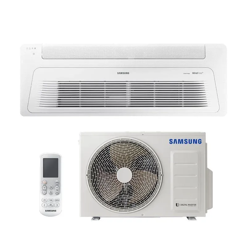Ar Condicionado Cassete 1 Via Samsung WindFree Inverter com Wifi 17000 BTUS Quente e Frio 220V AC018DN1DKG-AZ
