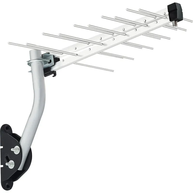 Antena Externa Aquário Log Para Tv 20 Elementos - Lu-20 Plus