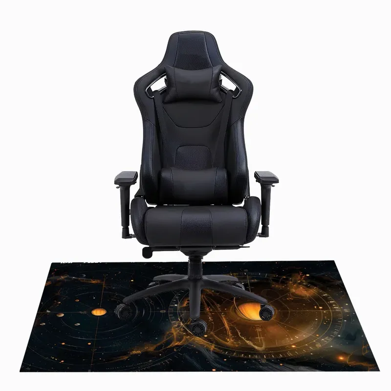 Tapete Gamer De Proteção Para Piso 100x70 - Contelação
