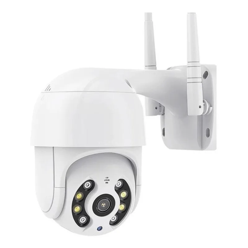Câmera Smart, Wi-fi, Prova D'água, Infravermelho, Externa, HD, 1080 - Branco