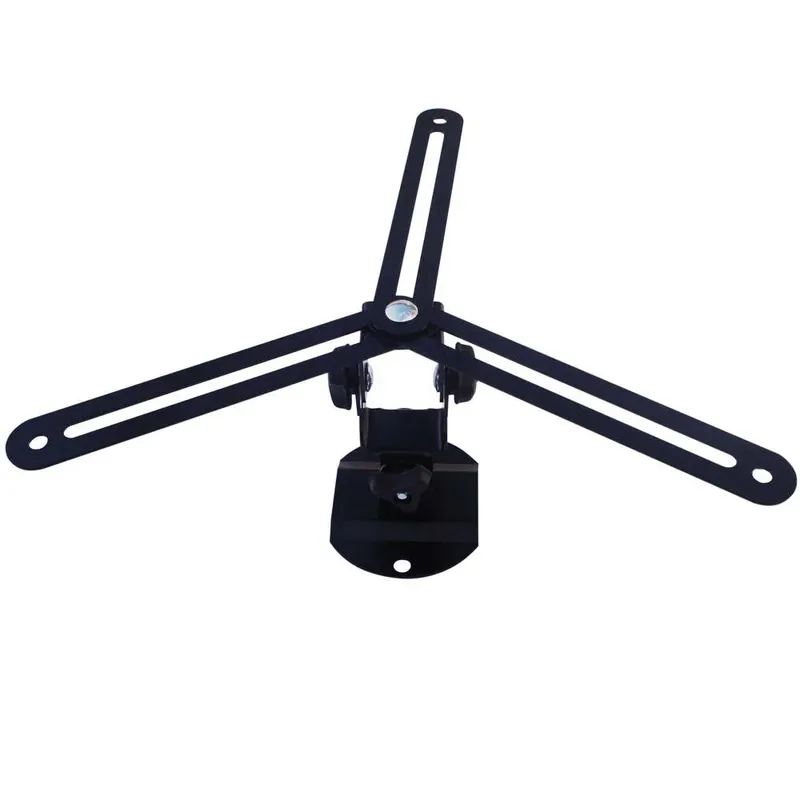 Suporte De Teto Universal Preto Para Projetor Sbrp757