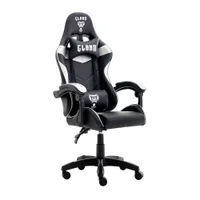 Cadeira Gamer Clanm,Preta E Cinza Mount