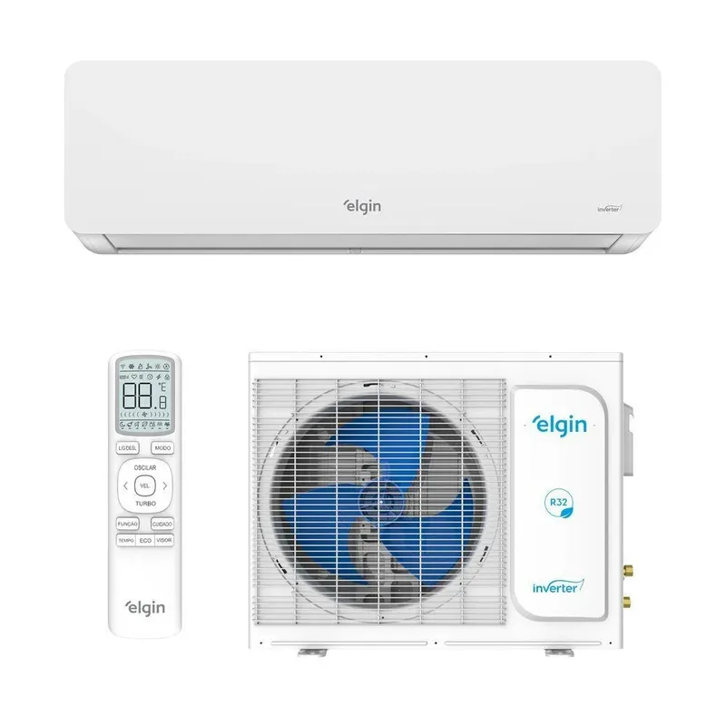 Ar Condicionado Split Inverter Elgin Eco Dream Wi-fi 12000 Btus Quente E Frio 220v Hiqe12c2ca