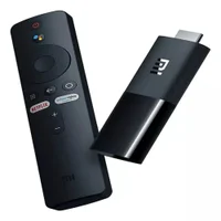 Mi Tv Stick 2ª Geração Xiaomi Controle De Voz Full Hd 8GB 1gb Ram Cor Preto