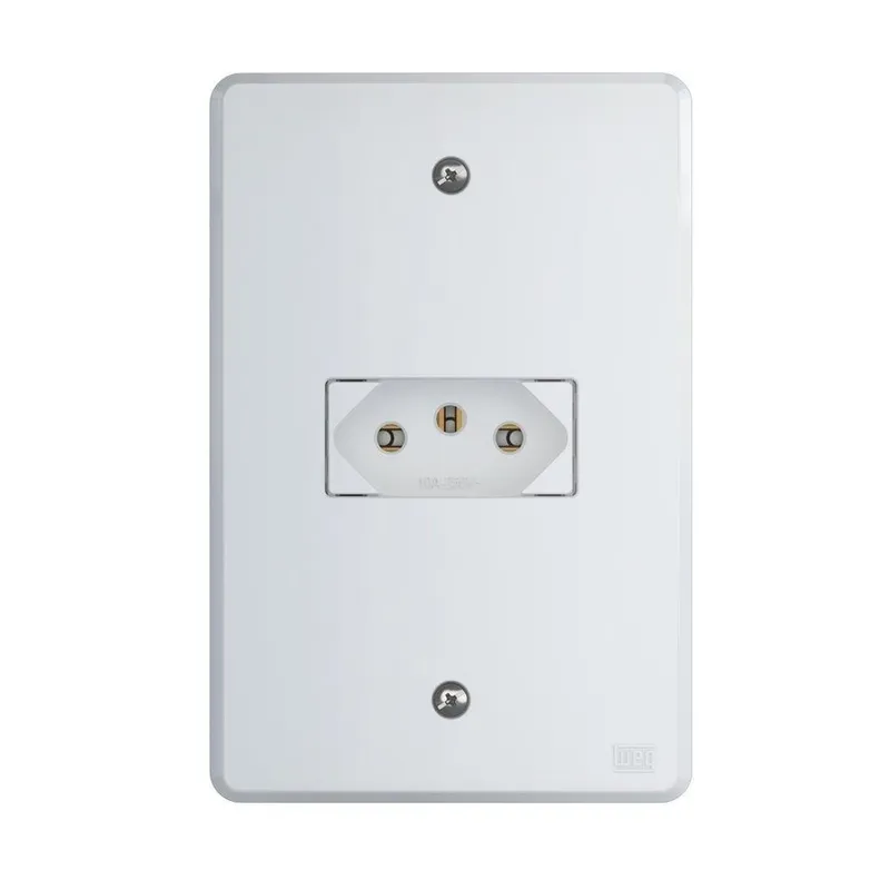 Conjunto Tomada 4x2 | 1 Módulo 2p+t 10a 250v
