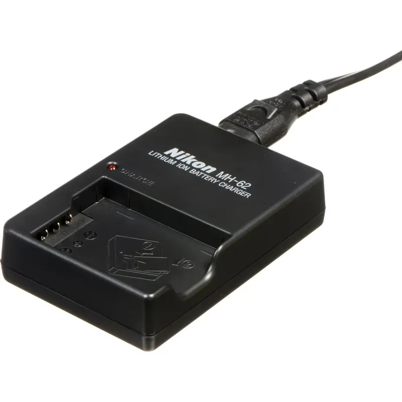 Carregador De Bateria Nikon Mh-62 Para En-el8