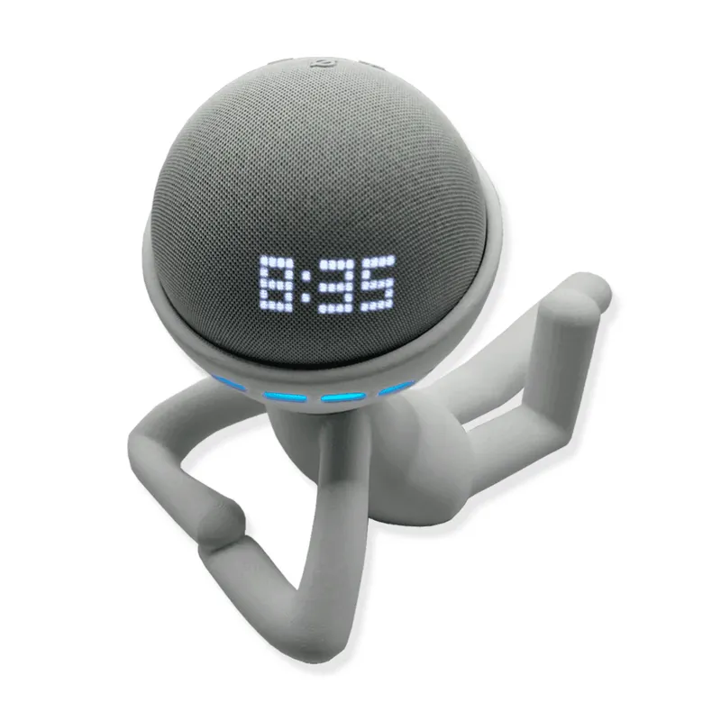 Suporte Alexa Echo Dot - Bodybuilder Amazon - Azul Claro