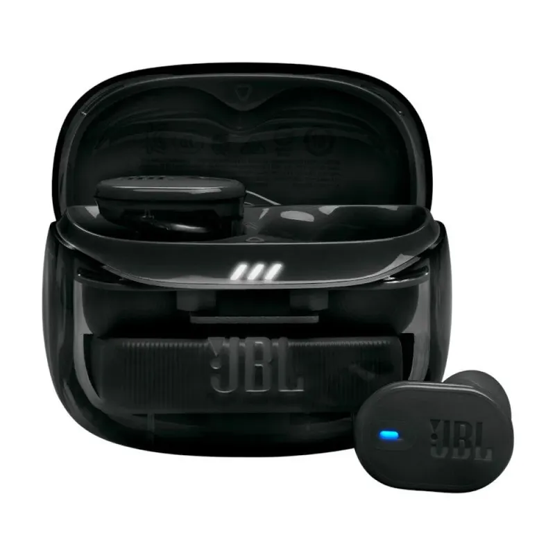 Fone De Ouvido Bluetooth Jbl Tune Buds 2 Transparente Preto