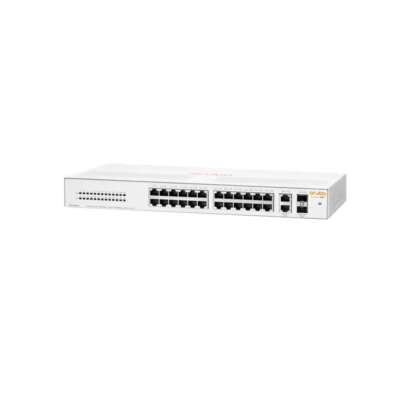 Switch Hp Aruba 26 Portas 10/100/1000, 26G, 2SFP - R8R50A
