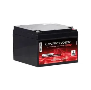Bateria Selada Vrla 12v 26,0ah M5 Up12260 Rt 06c035 Unipower