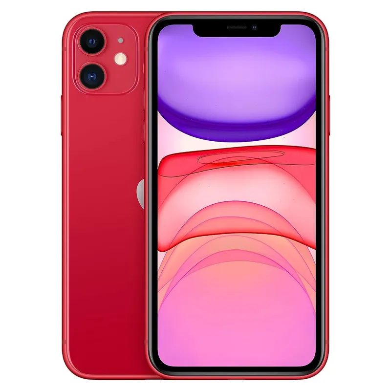 Usado - Iphone 11 128 Gb Vermelho - Sem Touch / Face Id