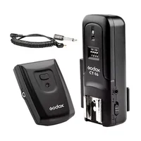 Radio Flash Godox Ct16 Canais, Com Transmissor E Receptor