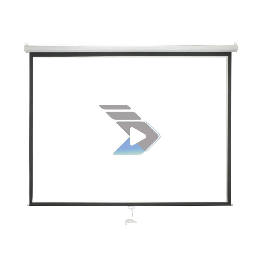 Tela De Projeção Elétrica Grm, 100 Polegadas 16:9, 2,22m X 1,25m - Gtre100w