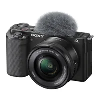 Câmera Fotográfica Sony Zv-e10l E Lente Pz 16-50mm Preta