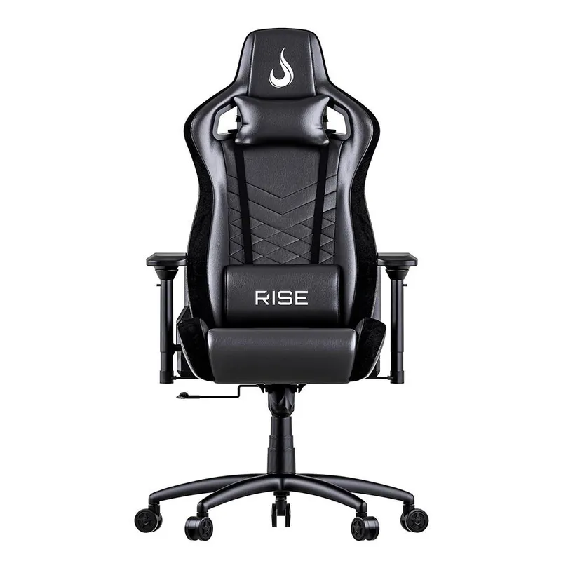 Cadeira Gamer Rise Mode Z5, Ângulo Ajustável, Braço 4D, Preto, PU - RM-CG-05-BK