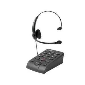 Headset Intelbras Hsb50, Com Cancelamento De Ruído, Leds Indicadores, Preto
