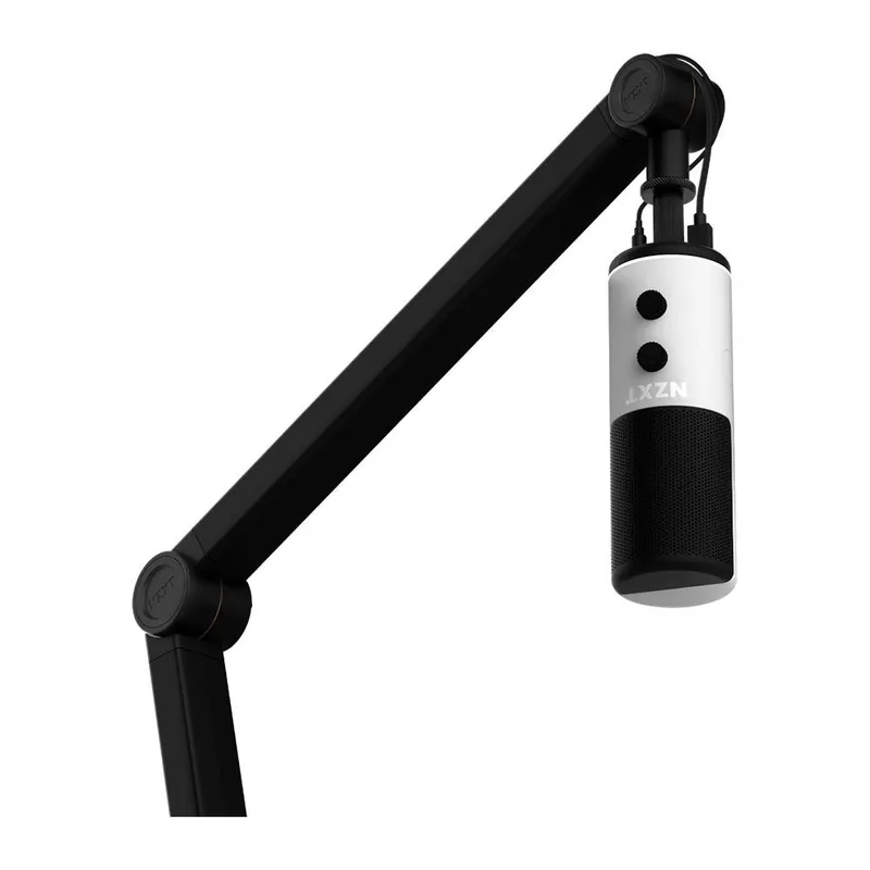 Suporte Articulado NZXT Boom Arm para Microfone Gamer Capsule - AP-BOOMA-B1