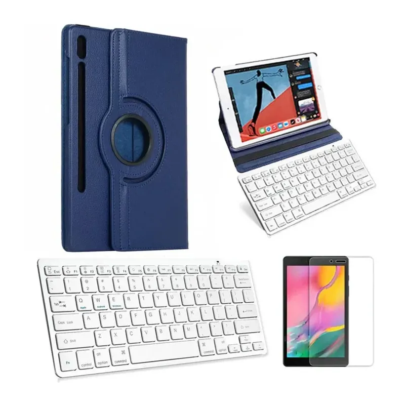 Capa/teclado/pel Para Ipad Air 5 10,9 2022 Azul